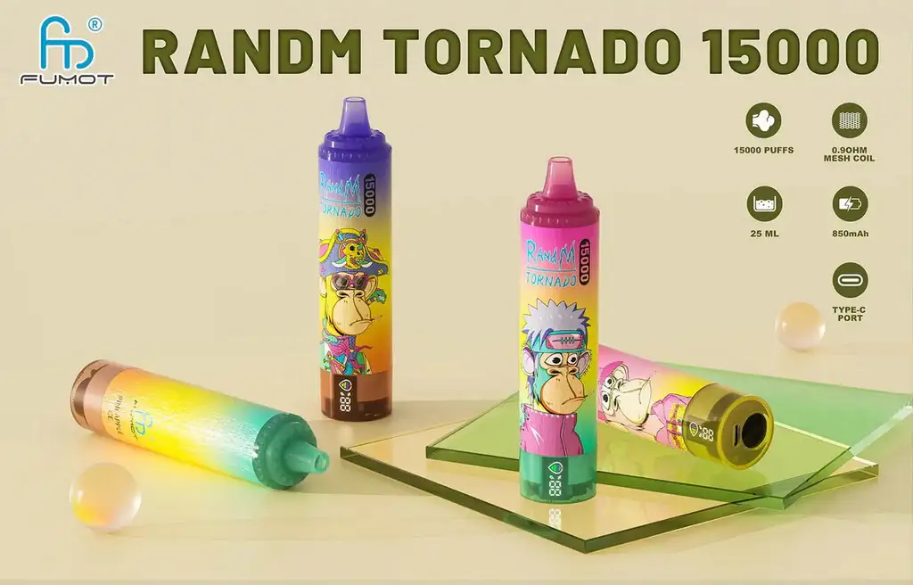 Fumot Tornado 15000 Puffs Wegwerp Vape